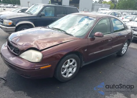 2000 Mercury Sable Ls z USA, uszkodzony, nr VIN 1MEFM53S7YA620230